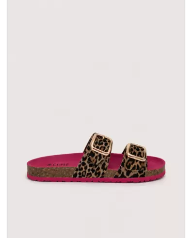 BIO HEBILLAS ANIMAL PRINT NATURAL