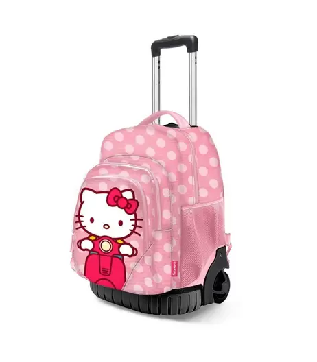 HELLO KITTY MOTO-MOCHILA GTS FAN 3.0, ROSA