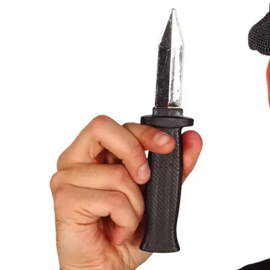 Cuchillo Retráctil Negro y...