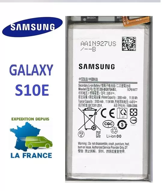 Originale Batterie Samsung Galaxy S10E SM-G970F EB-BG970ABU/ABE Akku neuf