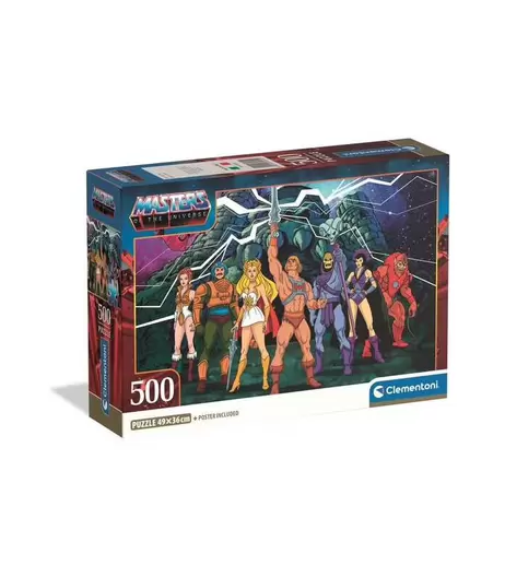 PUZZLE 500 PIEZAS MASTERS OF THE UNIVERSE
