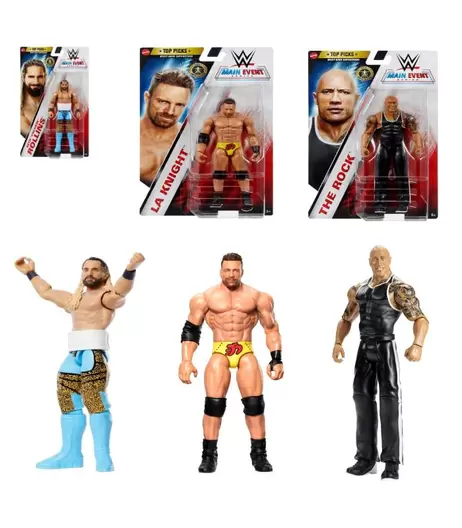 FIGURAS WWE TOP 18 CM SURTIDOS 1 UNIDAD ALEATORIA