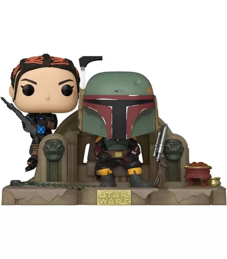 FUNKO POP! MOMENT: STAR WARS: THE MANDALORIAN - BOBA FETT & FENNEC SHAND