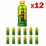 Pack: MÁS+ BY MESSI Lima Limón Bebida Hidratante 12 x 500 mL (Total 6 L)(Caducidad: 15-10-2026)