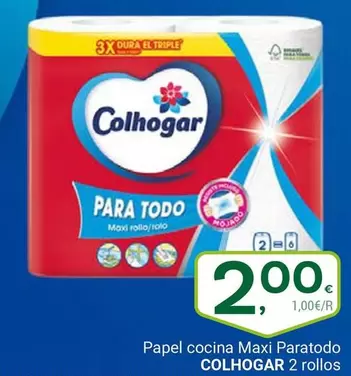 Colhogar - Papel Cocina Maxi Paratodo