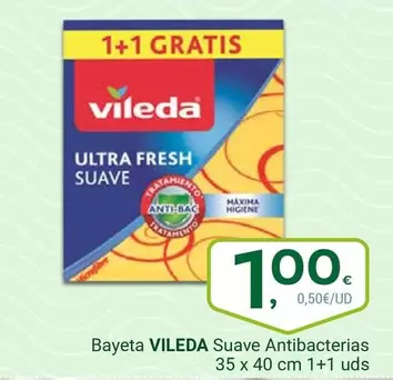 Vileda - Bayeta Suave Antibacterias