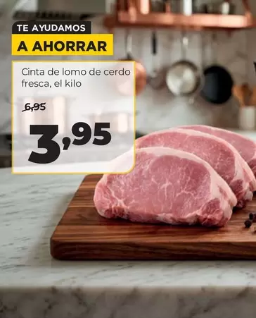Cinta De Lomo De Cerdo Fresca