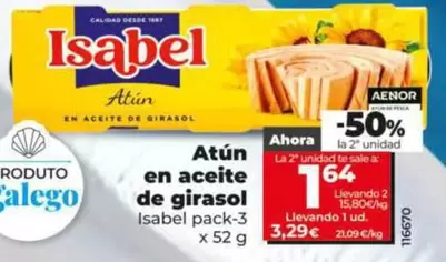 Isabel - Atún En Aceite De Girasol 