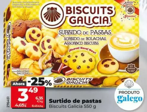 Biscuits Galicia - Surtido De Pastas