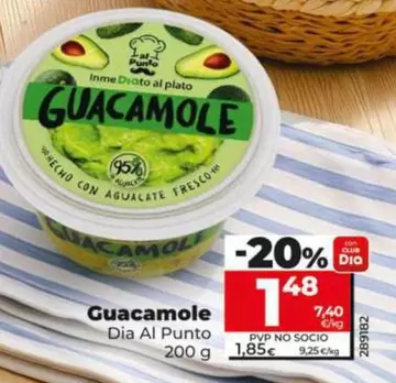 Dia Al Punto - Guacamole