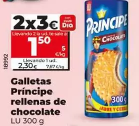 Lu - Galletas Príncipe Rellenas De Chocolate