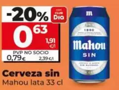 Mahou - Cerveza Sin 