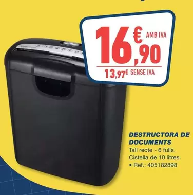 Destructora De Documents