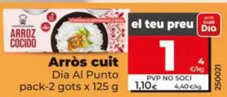 Dia Al Punto - Arroz Cocido 