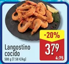 Langostino Cocido