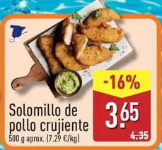 Solomillo De Pollo Crujiente
