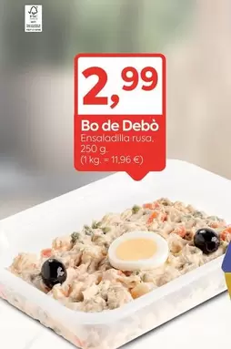 Bo de Debò - Ensalada Rusa