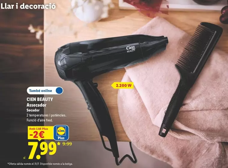 Cien Beauty - Secador