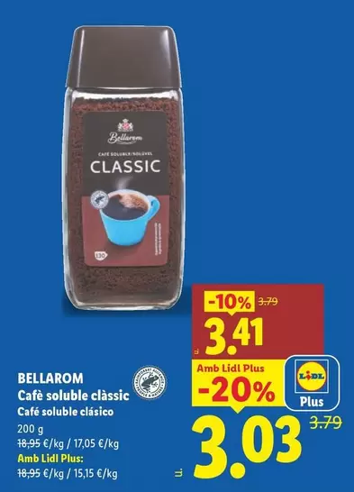 Bellarom - Café Soluble Clásico
