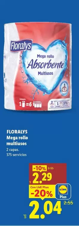 Floralys - Mega Rollo Multiusos