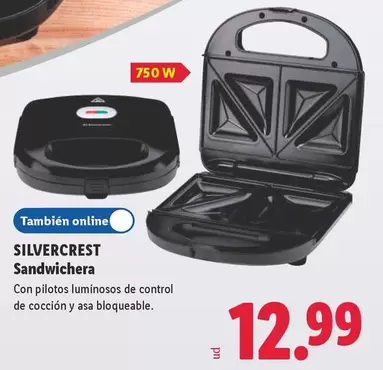 SilverCrest - Sandwichera