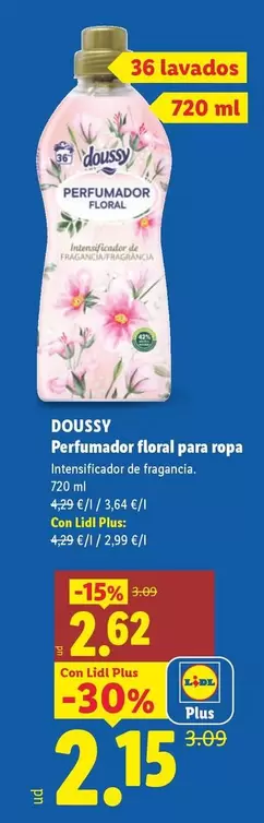 Doussy - Perfumador Floral Para Ropa