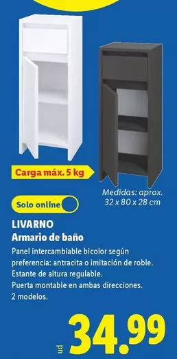 Livarno - Armario De Bano