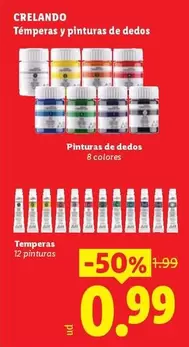 Crelando - Témperas Y Pinturas De Dedos