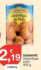 Diamante - Albondigas Pollo