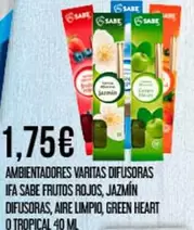 ifa sabe - Ambientadores Varitas Difusoras Sabe Frutos Rojos