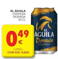 El Águila Negra - Cerveza Dorada