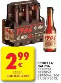 Estrella Galicia - Cerveza Reserva Especial