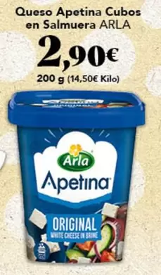Arla - Queso Apetina Cubos En Salmuera