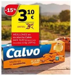 Calvo - Mejillones En Escabeche