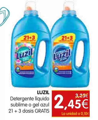 Luzil - Detergente Líquido Sublime O Gel Azul
