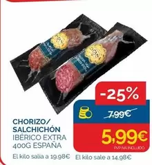 Legado Ibérico - Chorizo/Salchichon