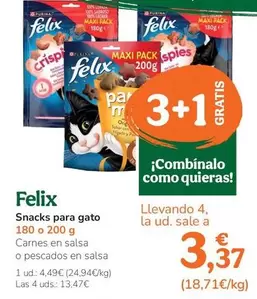 Felix - Snacks Para Gato