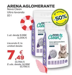 Nova Clean - Arena Aglomerante