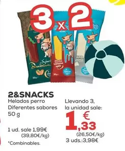 2&Snacks - Helados Perro