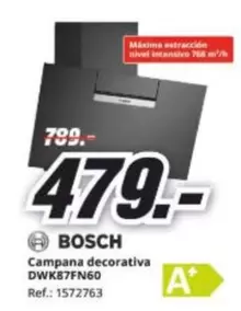 Bosch - Campana Decorativa DWK87FN60