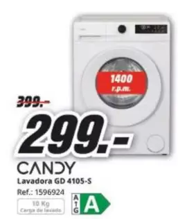Candy - Lavadora Gd 4105-s