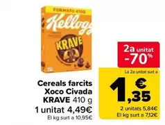 Cereals Farcits Xoco Civada