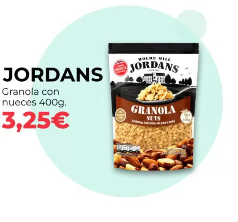 Jordan - Granola Con Nueces