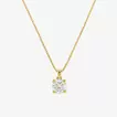 Collar Diamante 4 Garras