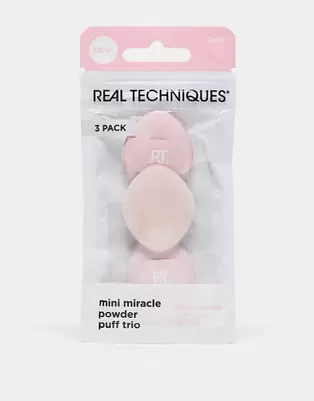 Trío de polveras de tamaño pequeño Miracle de Real Techniques