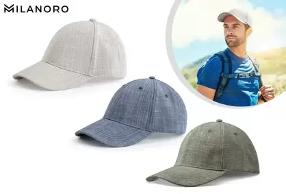 Gorro de lino aireado para protegerse del sol y del calor