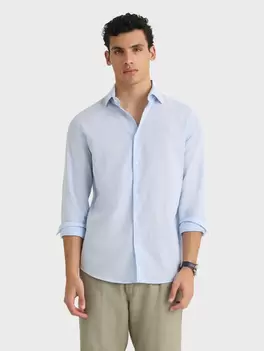 CAMISA LINO ALEX CELESTE