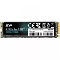 DISCO M.2 SILICON POWER A60 256GB GEN3 - LECTURA: 2200MB/s ESCRITURA: 1600MB/s - NVME 1.3 2280