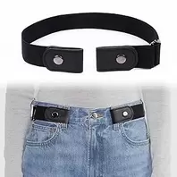 No buckle invisible belt for men and women, comfortable fashion accessories for more family, jeans and pants, elastic belt