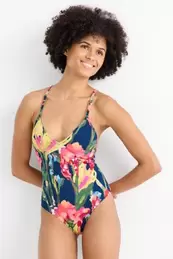 Bañador - con relleno - LYCRA® XTRA LIFE™ - de flores